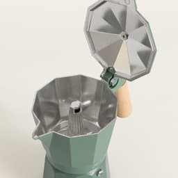 CREATE - Italiaanse koffiezetter - Sage - Met inductieadapter - 9 kopjes / 450ml - THERA MOKA RETRO — thumbnail 2