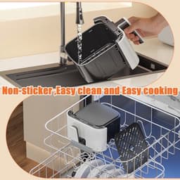 Compacte Digitale He fryer 2,5 L - Perfect voor Snelle en Gezonde Maaltijden — thumbnail 2
