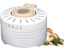 VH Supplies® Voedseldroger - Droogoven - Fruitdroger - 250W