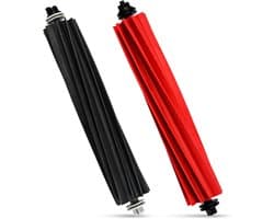 Originele accessoires Geschikt voor Roborock S8/S8+/S8 Pro Ultra/Q8 Max/Q5 Pro robotstofzuiger, scheidbare rubberen duo-roller-borstel voor Roborock originele hoofdborstel, accessoires (2 stuks)