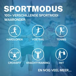 Cinturio SQ1 Gold - Smartwatch voor heren en dames - Sporthorloge – beschikbaar in 4 kleuren — thumbnail 3