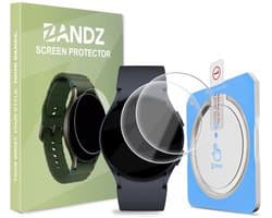 Bandz Gehard Glas Screenprotector (2 Pack) 40mm met One-Click installatietool – geschikt voor Samsung Galaxy Watch 6 40mm - Helder - Krasbestendig - Bubbelvrij