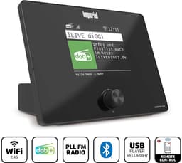 Imperial DABMAN i420BK - Tuner - Internetradio - DAB+ / FM Radio - Bluetooth — thumbnail 1