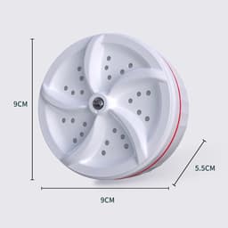 Draagbare mini-turbowasmachine, USB-voeding, Geschikt voor het wassen van ondergoed en sokken, mini-ultrasone turbowasmachine, Geschikt voor zowel thuisgebruik als op reis. — thumbnail 2