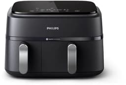Philips 3000 Series Dual Airfryer - NA351/00 - Dubbele Mand - 9L - Tot 6 Personen - Zwart/Zilver — thumbnail 13