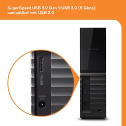 3TB USB 3.0 Desktop Harde Schijf voor Back-up en Opslag — thumbnail 3