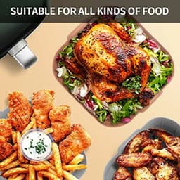 3pcs Air Fryer Accessories Set, 1PC Silicone Air Fryer Liner Basket and 2PCS Oven Silicone Gloves, Kitchen Accessories, Airfryer Silicone Liners, Kitchen Kitchenware Accessories, Kitchenware Accessories — thumbnail 5
