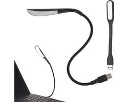 Dimbare USB Leeslamp met Flexibele Zwanenhals voor Laptop en Notebook