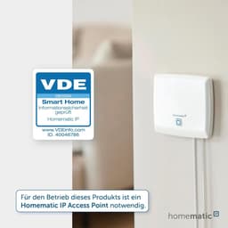Draadloze Temperatuur- en Luchtvochtigheidssensor voor Slimme Huizen – Geschikt voor Radiatorthermostaten en Vloerverwarmingsregelaars, Werkt met Alexa — thumbnail 4