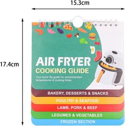 Airfryer Recepten - Kooktijden - Gids voor Kookmetingen en Voedsel — thumbnail 2