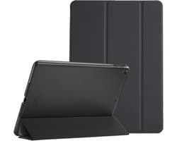 ProCase Case for iPad 9.7-inch Case, iPad 6th 2018 / iPad 5th 2017 Shockproof Case Protective Cover Smart Folio Cover Case with Translucent Back -Black