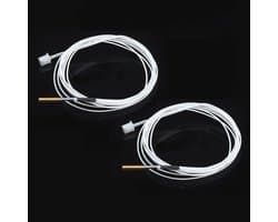 Thermistor 100K B3950 2-Pack voor 3D-printers - Hoge Temperatuur tot 280℃
