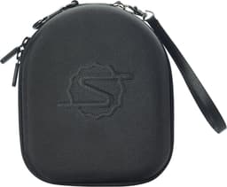 Earmuff Case voor Veilig Transport en Opberging van Oorkappen - Robuuste Beschermende Tas in Zwart-Blauw — thumbnail 3