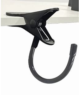 Hoofdtelefoon Hanger voor Bureau met Flexibele Punt - Sterke Clip en Eenvoudige Installatie — thumbnail 1