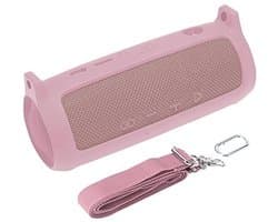 Siliconen Draagtas voor Bluetooth Luidsprekers - Ultralicht met Karabijnhaak