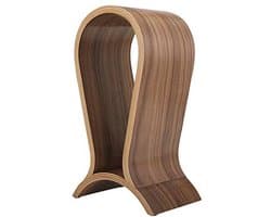 Hoofdtelefoonhouder van Hout - Elegant en Stabiel voor Alle Hoofdtelefoons
