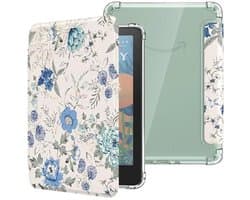 Kindle Paperwhite 12" Gen 2024 Hoes met Transparante TPU Achterkant en Auto Wake/Sleep Functie