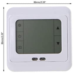 Digitale kamerthermostaat met touchscreen en programmeerbare temperatuurregeling — thumbnail 3