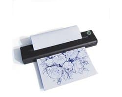 Draagbare Tattoo Stencil Printer | Draadloos Tattoo Ontwerpen Printen | Werkt met iOS, Android, Windows en Mac