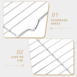 Cosensi - Afwassen Rooster voor Machine Accessoires - Oven Koelrooster Koken Rooster IJzeren Draad Rooster - Bakken Deksels - Instant Air Fryer. — thumbnail 2