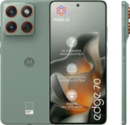 Motorola - Edge 70 - 512GB - Lily Pad — thumbnail 1