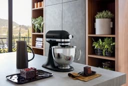 KitchenAid Artisan 5KSM125EBM - Keukenmachine 4,8L - Mat zwart- 3 menghaken — thumbnail 4