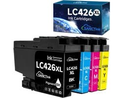 XL Multipack Inktcartridges Geschikt voor Diverse Printers - 4 Stuks