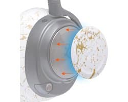 Zijluidsprekerplaten voor Arctis Nova-headsets - Gold Marble voor unieke stijl
