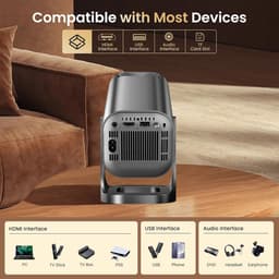Mini Beamer - Film Projector - Draagbare Beamer — thumbnail 4