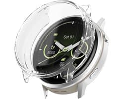 Strap-it TPU case geschikt voor Garmin Venu 4 - 41mm - Optimale bescherming - Bescherming tegen krassen & stoten - Beschermhoesje (Transparant)