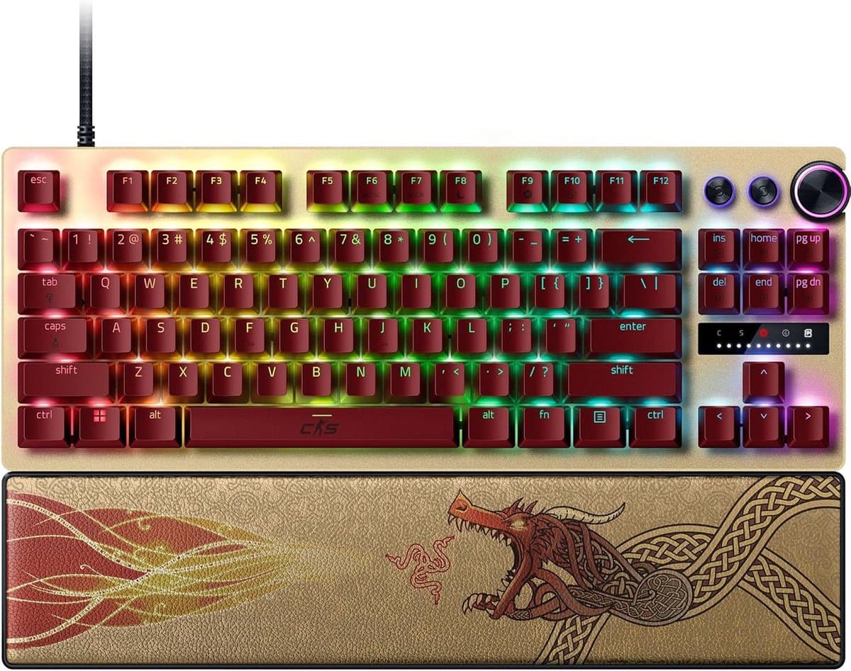 Razer Huntsman V3 Pro - Gaming Toetsenbord - Tenkeyless - Optische Switches - Chroma RGB - Qwerty — afbeelding 1