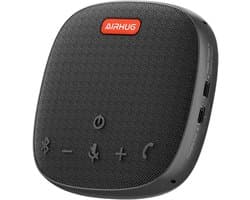 Draagbare USB Speakerphone met Microfoon voor Vergaderingen - Bluetooth Conferentieapparaat voor Thuiswerken