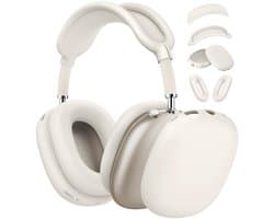 4-delige set - Siliconen Hoes - voor AirPods Max Hooftelefoons 1，2 van – Siliconen Oorkussens Beschermhoes - Oorschelp Beschermhoes, Hoofdband Beschermhoes – Anti-Kras Zachte Siliconen Beschermer – Sterrenlicht