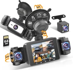 Dashcam 1080P Auto Camera met 2.4'' IPS Scherm en 170° Groothoek — thumbnail 1