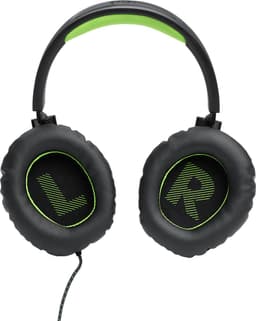 JBL Quantum 100X Zwart/Groen - Gaming Headset voor Xbox - Bedraad - Over-Ear - PS4/PS5, PC, Xbox & Nintendo Switch — thumbnail 5