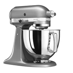 KitchenAid Artisan 5KSM125ECU - Keukenmachine - 4,8L - Contour zilver - 3 menghaken — thumbnail 4