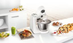 Bosch MUM5 - MUM58231 - Keukenmachine - 1000W - Keukenrobot - Keukenmixer - Mixer met Mengkom - 3,9L - Wit/Zilver — thumbnail 4