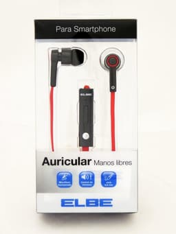 ELBE AUR10MIC hoofdtelefoon/headset In-ear Rood — thumbnail 3