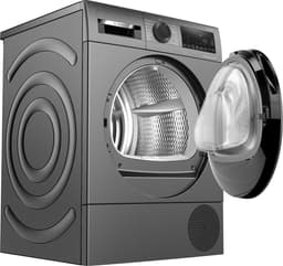 Bosch WQG235DRNL Serie 6 - Wasdroger - Warmtepompdroger - Blijvend energiezuinig met Self Cleaning Condensor - Auto Dry: droogt automatisch tot de gewenste droogtegraad - Cast iron grey - Trommelverlichting — thumbnail 13