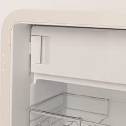 CREATE - Koelkast in retrostijl - Gebroken wit - Handvat Roségoud - FRIDGE RETRO 107L — thumbnail 7
