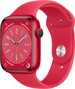 Apple Watch Series 8 OLED 45 mm 4G Rood GPS — thumbnail 2