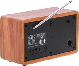 Adler AD 1184 - Retro DAB+, RDS en FM radio - afstandsbediening - Bluetooth - LCD display — thumbnail 2