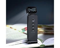 Oplaadbare Draagbare Boeklamp met 3-Kleur Verlichting voor Nachtlezen