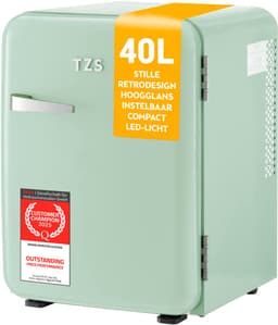 TZS First Austria Mini koelkast - Minibar - 40 liter - Vrijstaand - Volledig stil 22dB - Retro - Groen — thumbnail 6