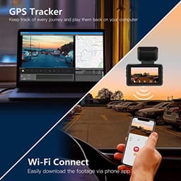 Dashcam 4K met App, Wifi, GPS, en Geavanceerde Functies — thumbnail 3