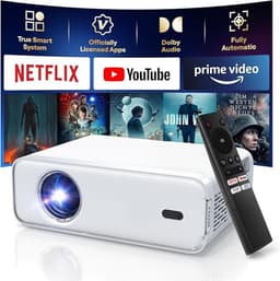 SCH® Mini beamers - Projector - Mini beamer - Wit - 22cm x 17cm x 8cm — thumbnail 1