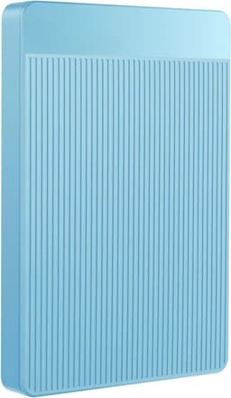 QPFO® Externe harde schijf 500GB - ultra slim - draagbare hdd - usb aansluiting - opslag voor pc mac laptop xbox ps4 - blauw — thumbnail 1
