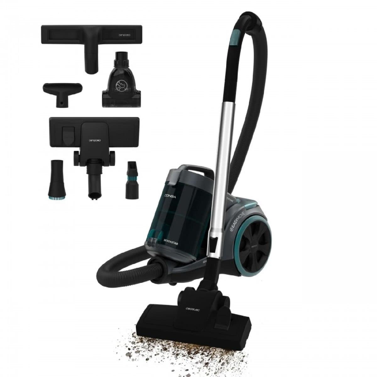 vacuum cleaner Cecotec Conga Rockstar Multicyclonic XL PowerStyle 900 W Grey — afbeelding 1