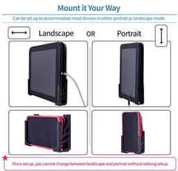 Universele Wandhouder voor Tablets - Beschadigingsvrij en Verstelbaar — thumbnail 5
