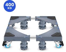 VanDijck Wasmachine Verhoger - 4 Wielen en 4 Poten - 42-75 cm - 400 kg
